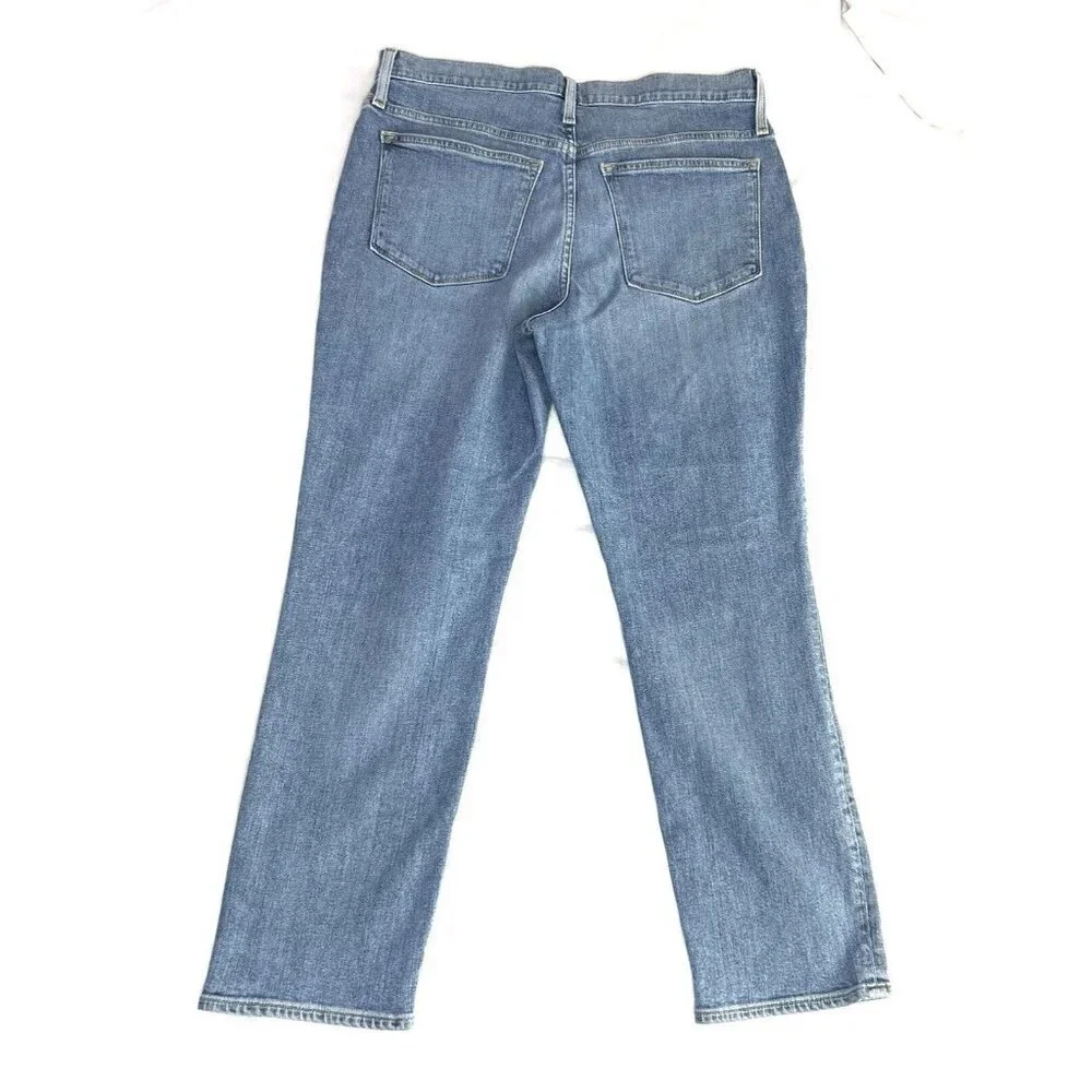 J. Crew Slim‎ Boyfriend Jeans Women's Size 30 (Tag 30 34x28) Classic Broken In